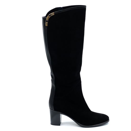 Сапоги Le Pepe черные замшевые демисезонные - фото 1, A322944 PEP