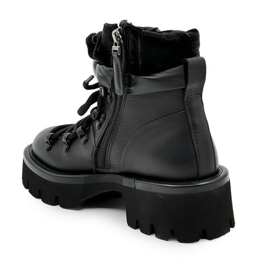 Ботинки NILA&amp;NILA черные кожаные демисезонные - фото 3, NO6476 NIL NERO