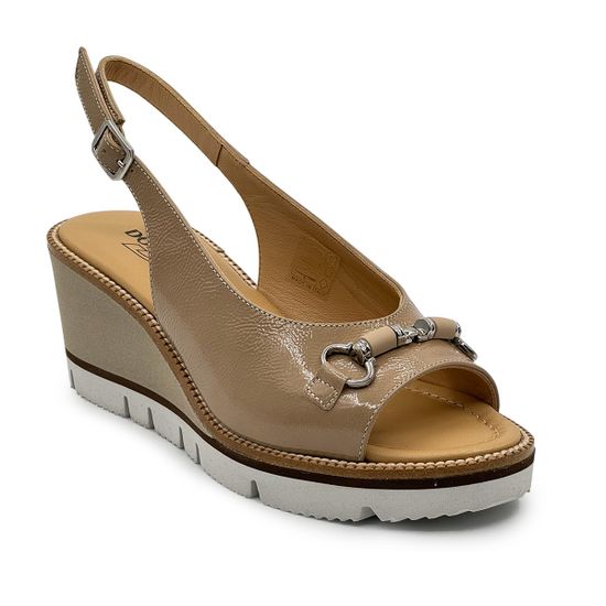 Босоножки Donna Soft бежевые наплак - фото 2, DS2306 DS BEIGE