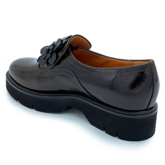 Полуботинки Donna Soft коричневые наплак демисезонные - фото 3, DS1005 DS SIENA