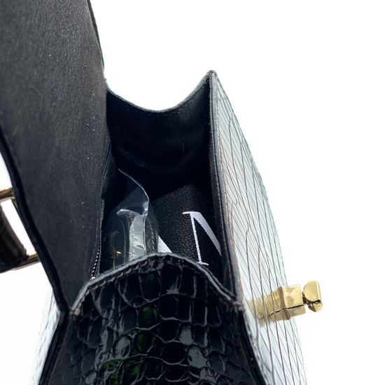 Маленькая сумочка Ripani бронзовая кожаная - фото 4, 