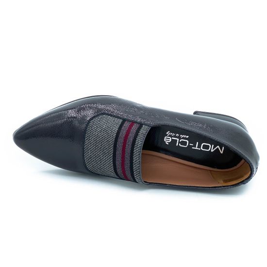 Туфли Mot CLe серые наплак - фото 5, 