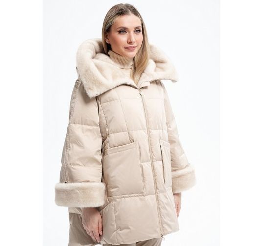 Пуховик Tuffoni светло-бежевый, 7725116D TUF CHIARO-BEIGE