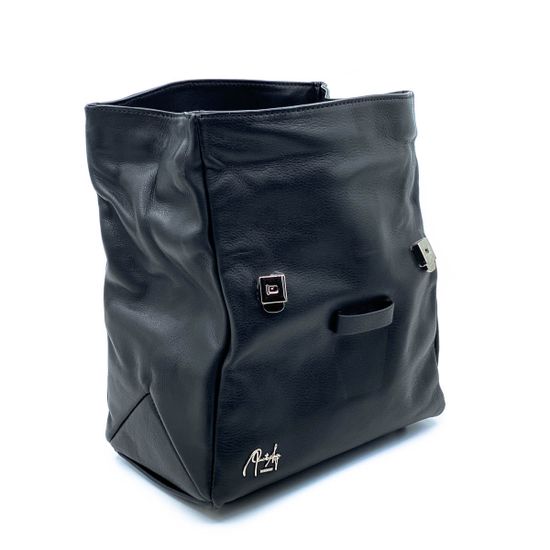 Сумка Renato Angi черная кожаная - фото 6, 