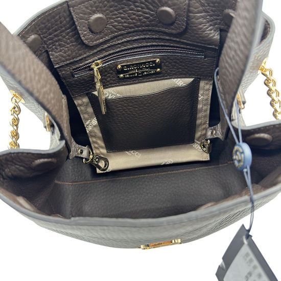 Сумка Gironacci коричневая кожаная - фото 5, 3422 GIR MORO