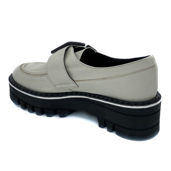 Полуботинки Jeannot бежевые кожаные демисезонные - фото 3, HJ542H JN BEIGE