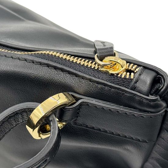 Сумка Loristella черная кожаная - фото 4, 3171 LS NERO