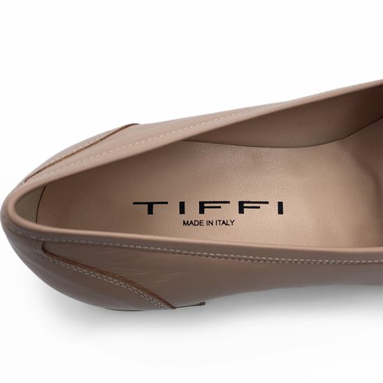 Туфли Tiffi кожаные телесного цвета - фото 7, TF30/30 TI NUDE