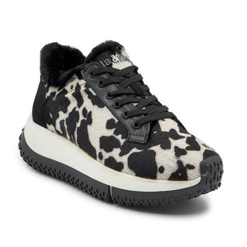 Кроссовки NILA&amp;NILA черные/белые замша/кожа на меху - фото 2, NO9018LM NIL BIANCO/NERO