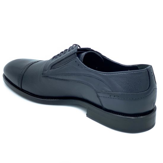 Ботинки Bruno Antolini синие кожаные демисезонные - фото 3, 