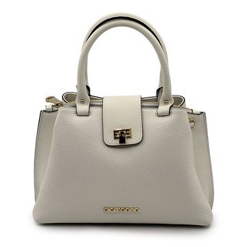 Сумка Di Gregorio белая кожаная - фото 1, 6002 DG BIANCO