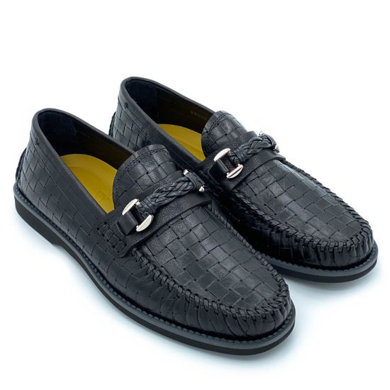 Лоферы Giampieronicola черные кожаные - фото 7, 