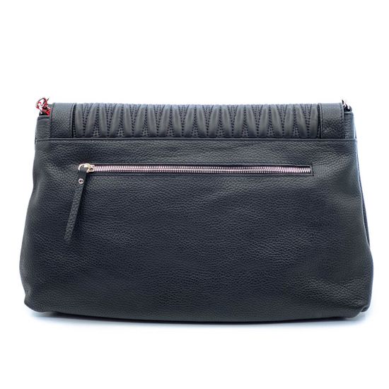 Сумка Marina Creazioni черная кожаная - фото 3, B5632 MC NERO