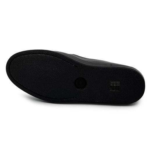 Слипоны Barcly черные кожаные - фото 4, 41201 BAR NERO