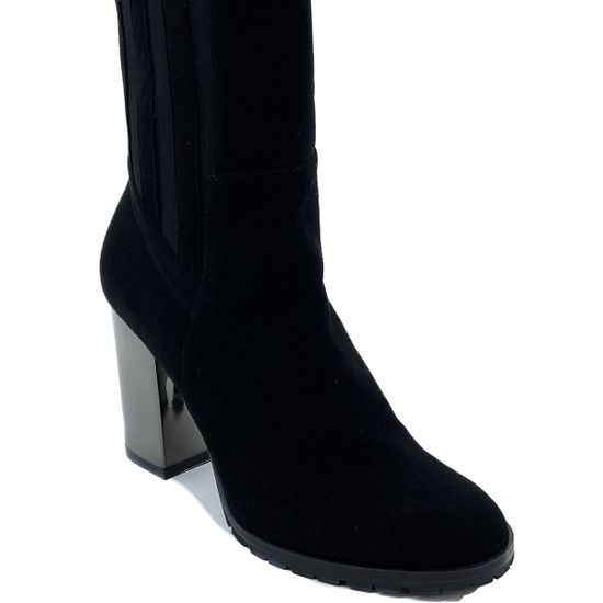 Сапоги Mara черные замшевые демисезонные - фото 6, 420ELLEN MR