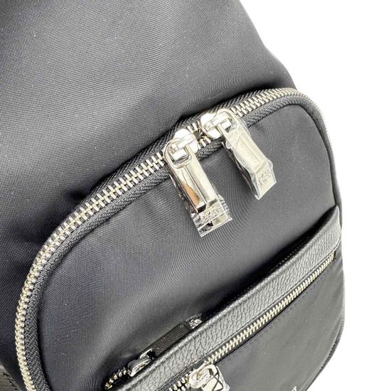 Рюкзак кросс-боди Renato Angi черный кожа/текстиль - фото 5, 3358710 RA NERO