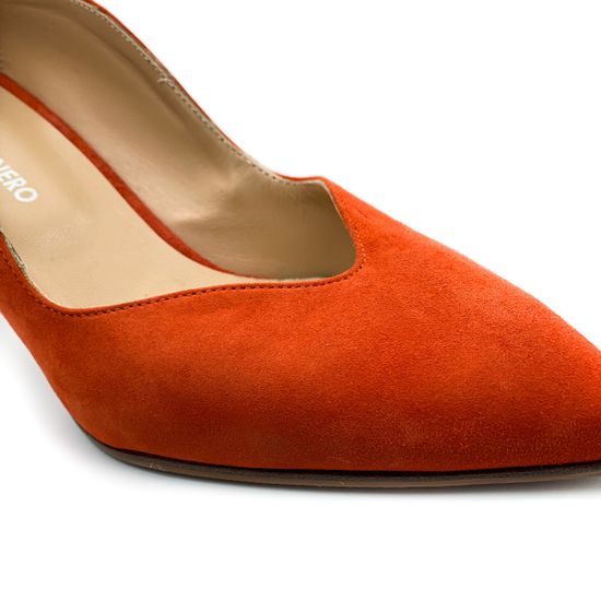 Туфли Rosso Nero красная замша - фото 6, 4506 RN SALMONE