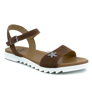 Босоножки Cover замшевые коричневые - фото 2, 0898-1 COV