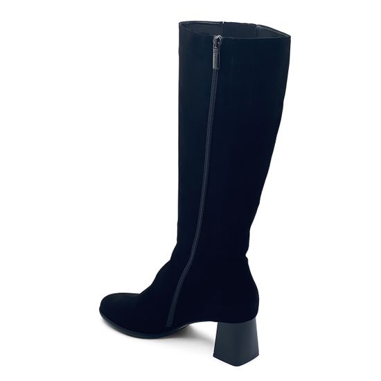 Сапоги Ilasio Renzoni черные замшевые на меху - фото 3, 5253 IR NERO