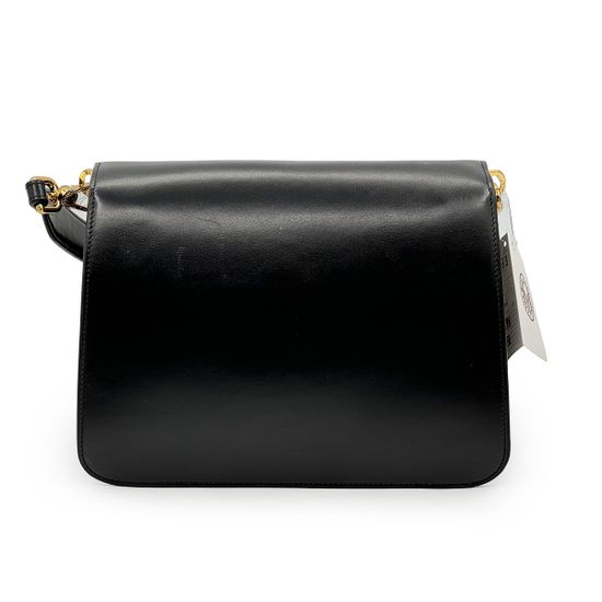 Сумка Valentino Orlandi черная кожаная - фото 3, 