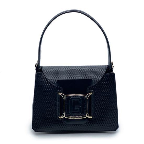 Сумка Gironacci черная лаковая, 