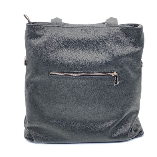 Сумка Renato Angi черная кожаная - фото 5, 