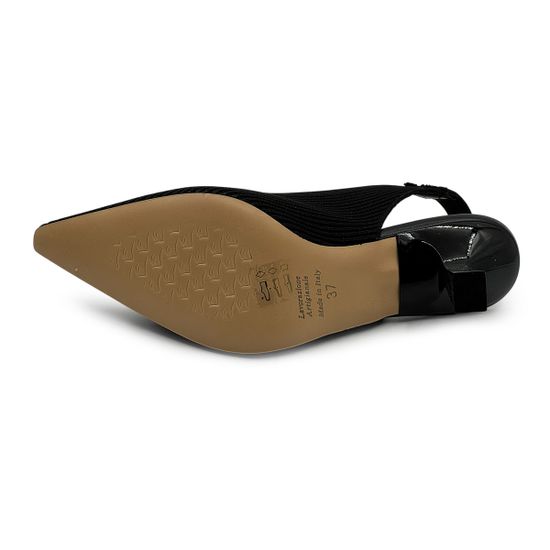 Туфли летние NILA&amp;NILA черные текстильные - фото 4, AB3063042 NIL NERO