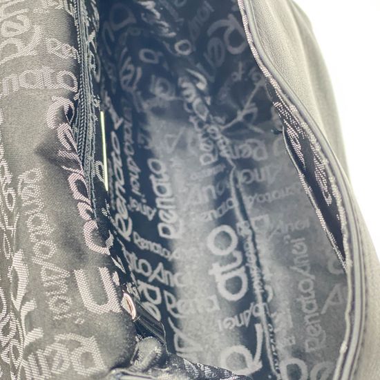 Сумка Renato Angi черная кожаная - фото 5, 