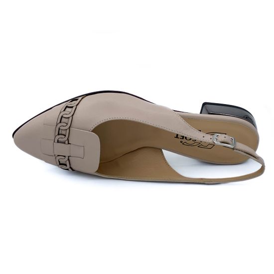 Туфли Donna Soft пудровые кожаные - фото 5, MOT1976 DS JAPAN