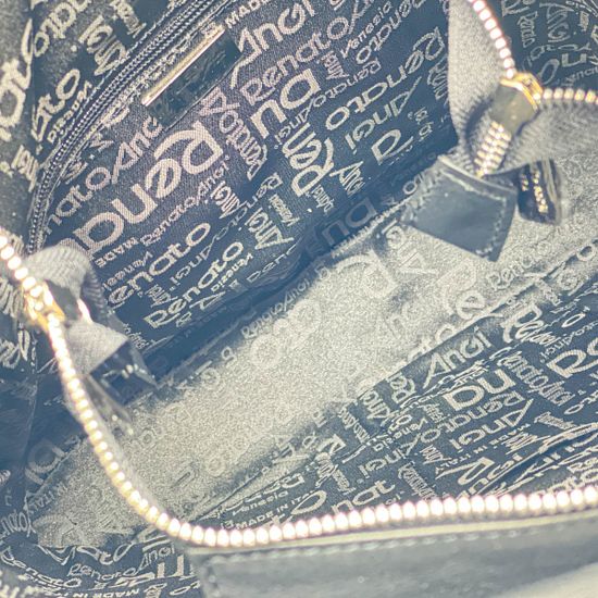 Сумка Renato Angi черная кожаная - фото 4, 