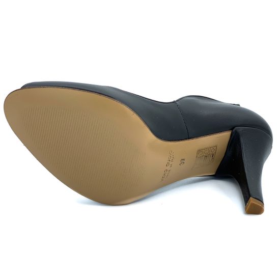 Туфли Ilian Fossa черные кожаные - фото 4, 