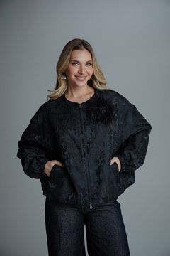 Бомбер Tuffoni черный - фото 2, 7726022 TUF NERO