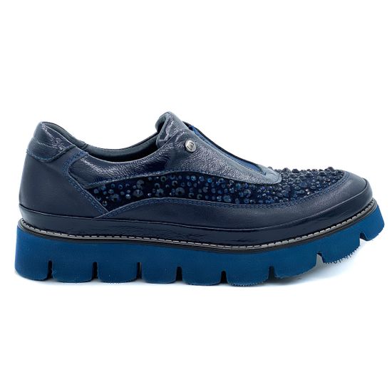 Полуботинки Lab Milano синие демисезонные - фото 1, 