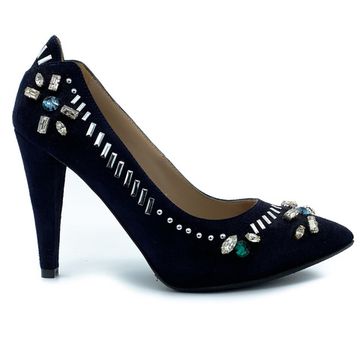 Туфли Mary Claud синие - фото 1, 6113 MCL