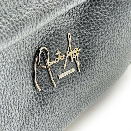 Рюкзак большой Renato Angi черный кожаный - фото 4,