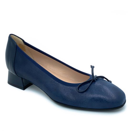 Туфли Donna Soft синие кожаные - фото 2, DS0721 DS BLU