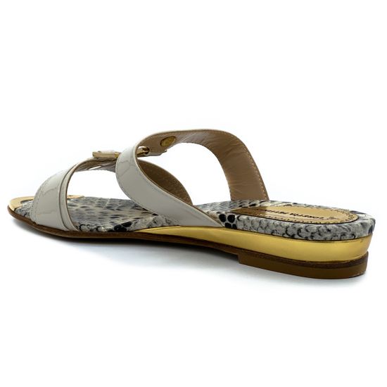 Сабо Loretta Pettinari бежевые - фото 3, 