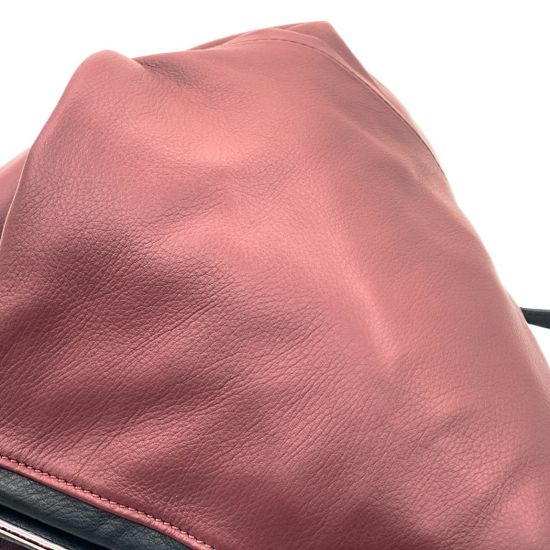 Рюкзак Renato Angi бордовый кожаный - фото 5, 