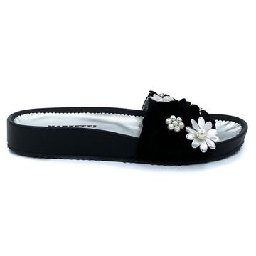 Шлепанцы Marzetti черные - фото 1, 73179D01 MZ