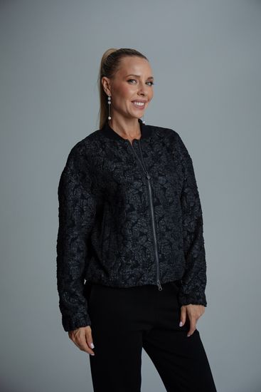 Бомбер Tuffoni черный - фото 2, 7726023 TUF NERO