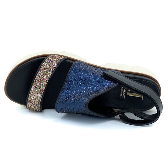 Сандалии Jeannot синие - фото 5, 39069 JN