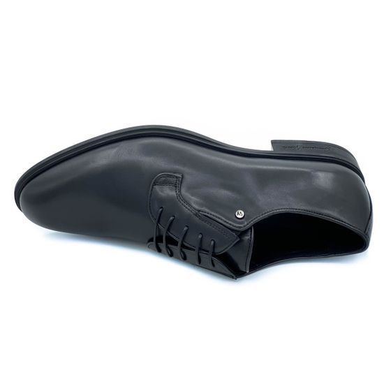 Туфли Giampieronicola черные кожаные - фото 5, 