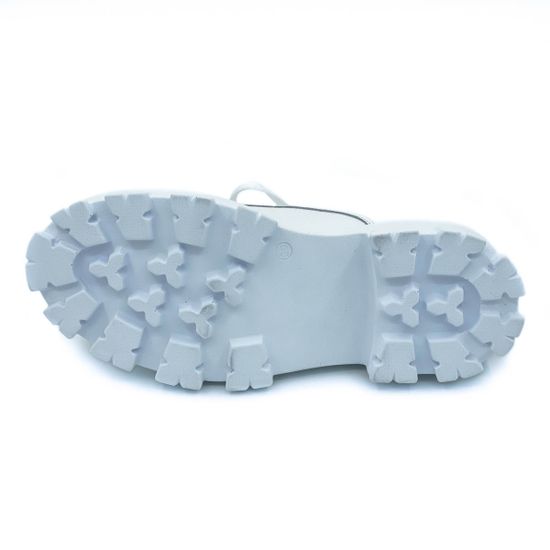 Полуботинки Cover белые кожаные - фото 4, 25802 COV