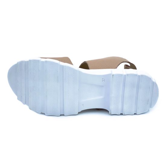 Босоножки Cover пудровые кожаные - фото 4, 9053-1 COV PINK