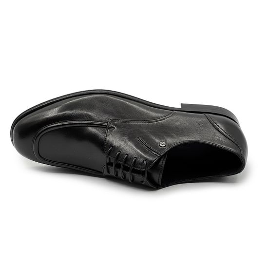 Туфли GIAMPIERONICOLA черные кожаные - фото 5, A43476 GPN