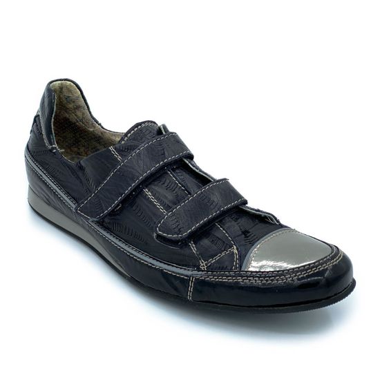 Кеды Bagatto черные кожаные - фото 2, 