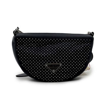 Сумка кросс-боди полумесяц Marina Creazioni синяя кожаная - фото 1, B6522 MC BLU