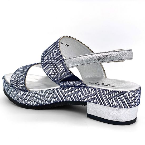 Босоножки Marzetti синие - фото 3, 