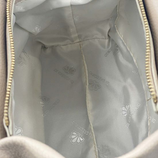 Сумка Di Gregorio светло-бежевая кожаная с кошельком - фото 5, 8810 DG BEIGE