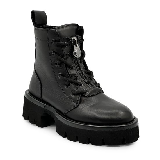 Ботинки NILA&NILA черные кожаные демисезонные - фото 2, NO6474 NIL NERO